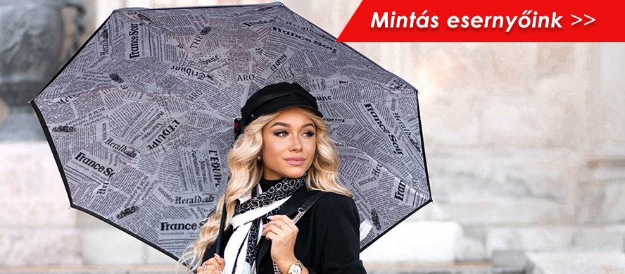 Mintás esernyők