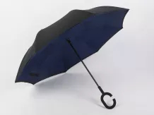 Színes egyedi esernyő - kék, sötét
